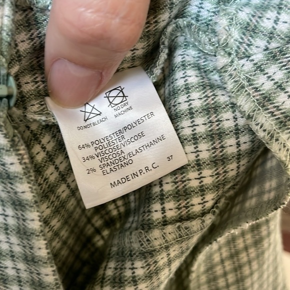 Brandy Melville Plaid Mini Skirts Shirt One Size Preppy Short Academia - Picture 15 of 15